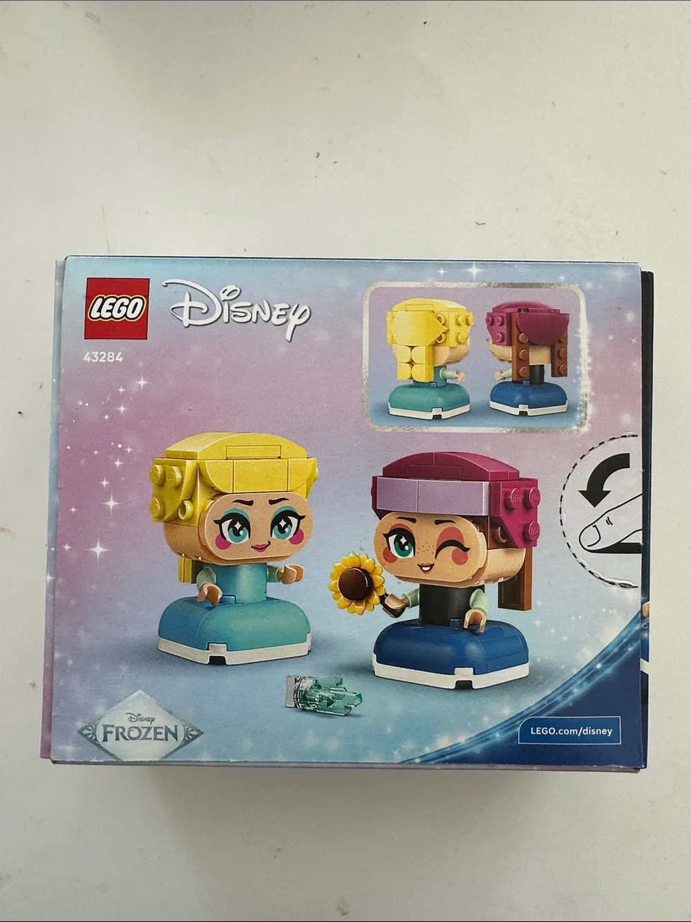 New Never Opened. 
LEGO Disney Mini Anna & Elsa 
Figures Pink, Yellow, Blue. - Picture 2 of 4